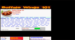 Desktop Screenshot of buffalowings101.com